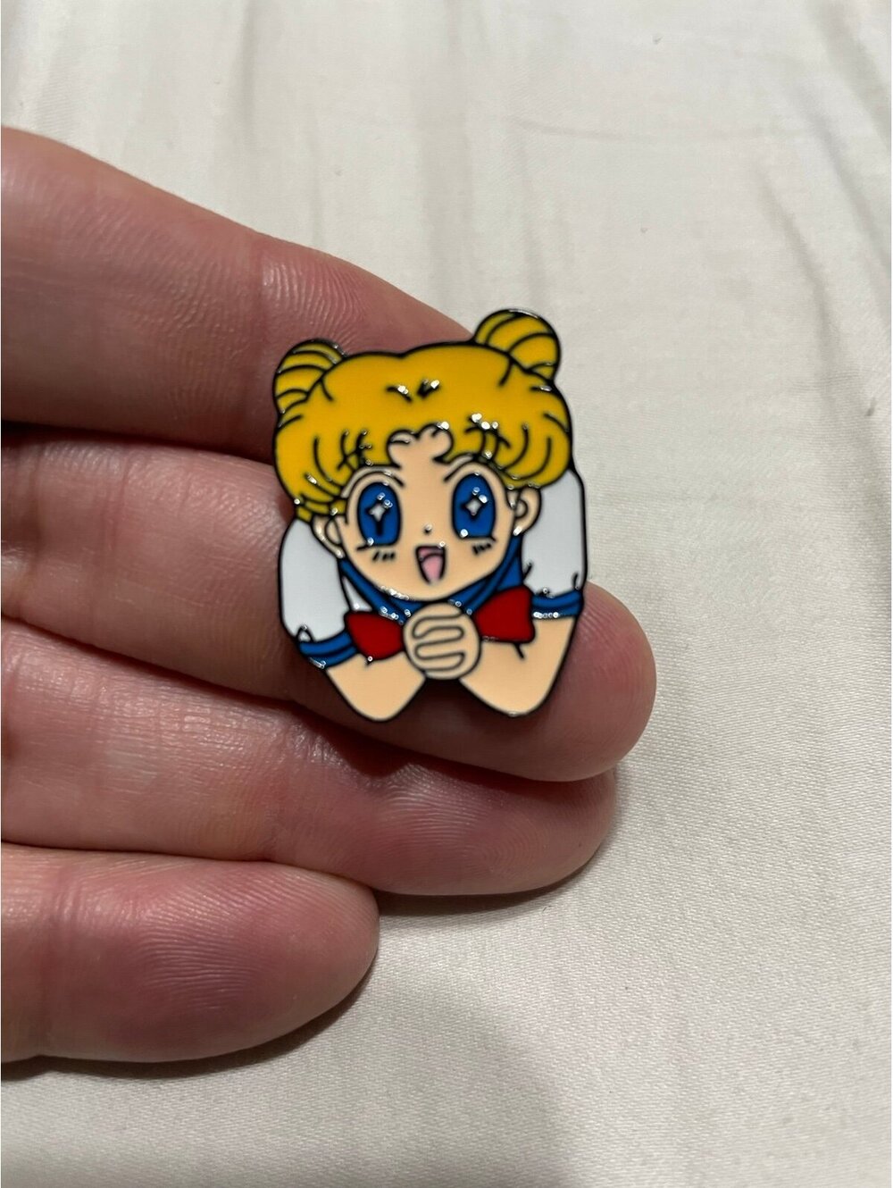 Sailor Moon enamel pin anime cute funny vintage
